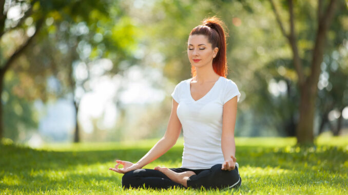 girl yoga
