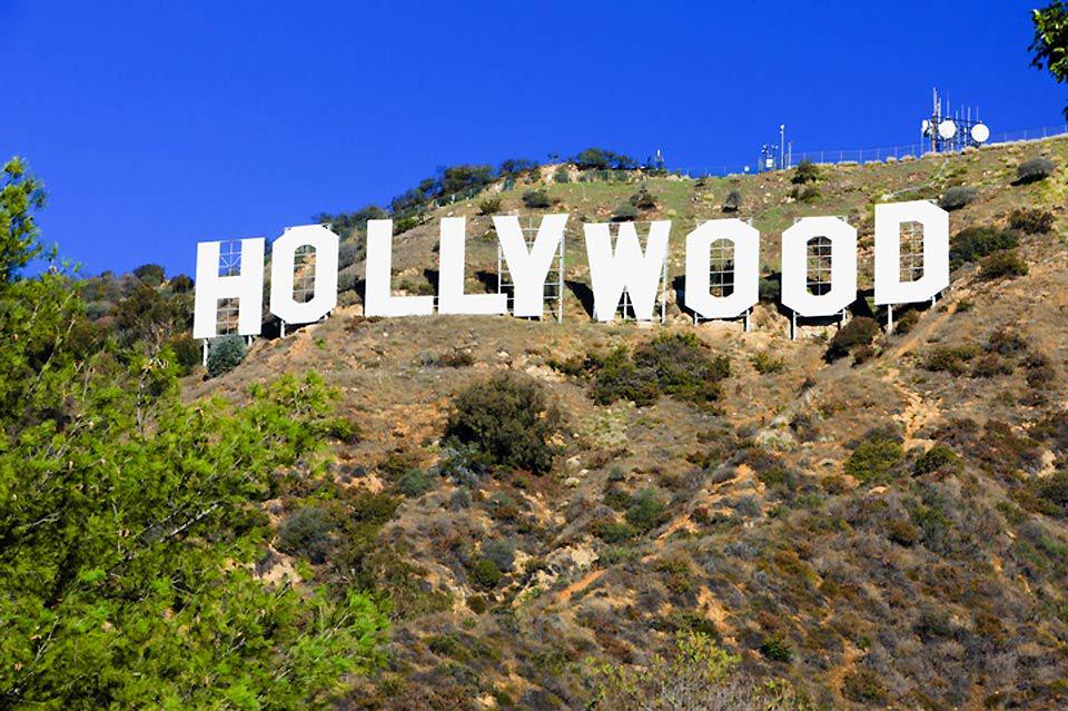 Hollywood sign new